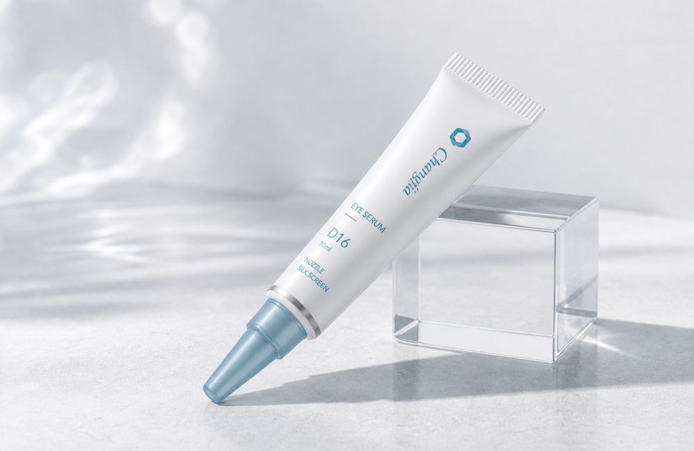 D16 10ml Icy Nozzle Silk Screen Eye Cream Tube