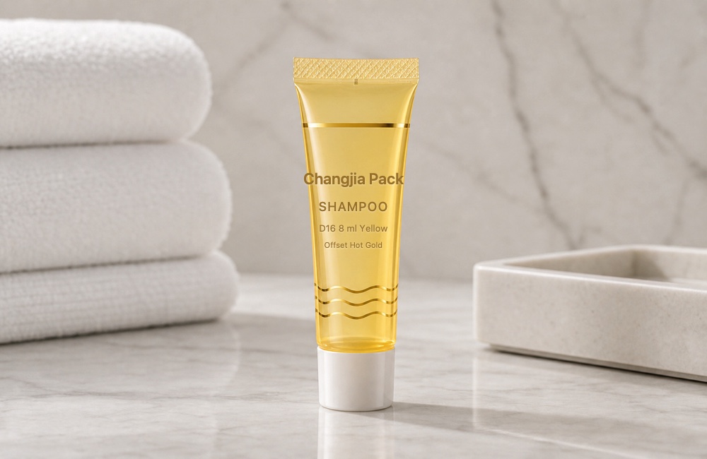 D16 8ml Yellow Shampoo Offset Hot Gold Hotel & Travel Tube