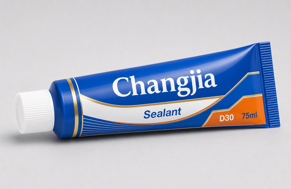 D30 75ml Blue Sealant Offset Hot Gold Industrial Tube