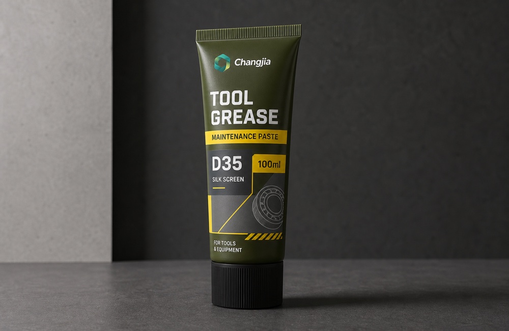 D35 100ml Olive Tool Grease Silk Screen Industrial Tube