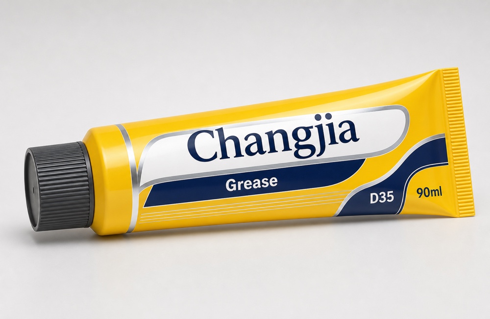 D35 90ml Yellow Grease Silk Screen Hot Silver Industrial Tube
