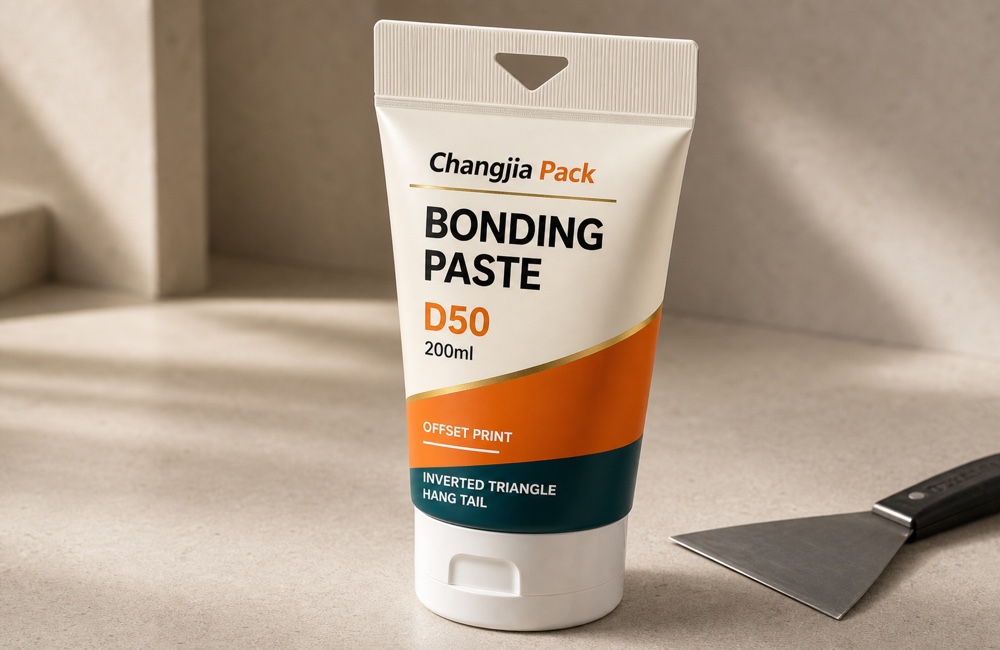 D50 200ml Bonding Paste Wide Hang Tail Inverted Triangle Industrial Tube