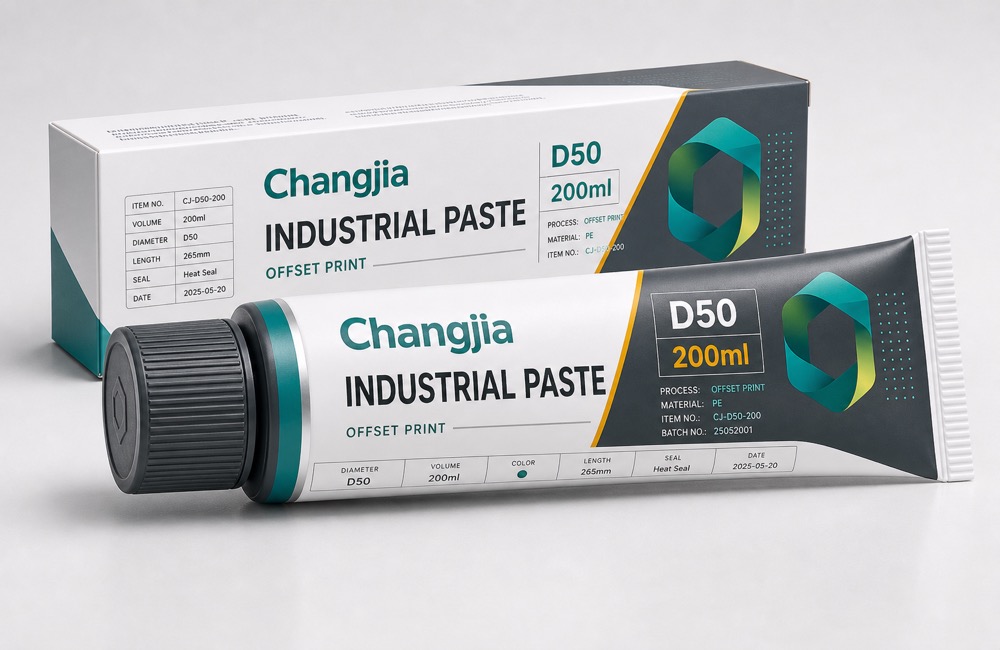 D50 200ml Large Grease Offset Industrial Tube