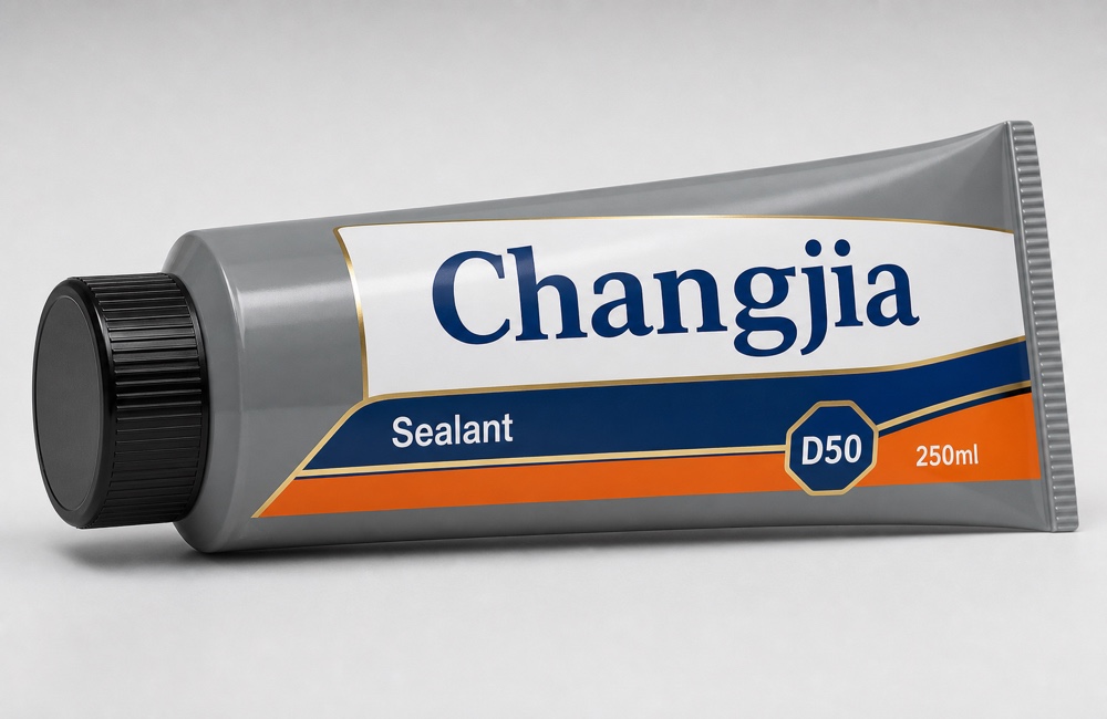 D50 250ml Gray Large Sealant Offset Hot Gold Industrial Tube