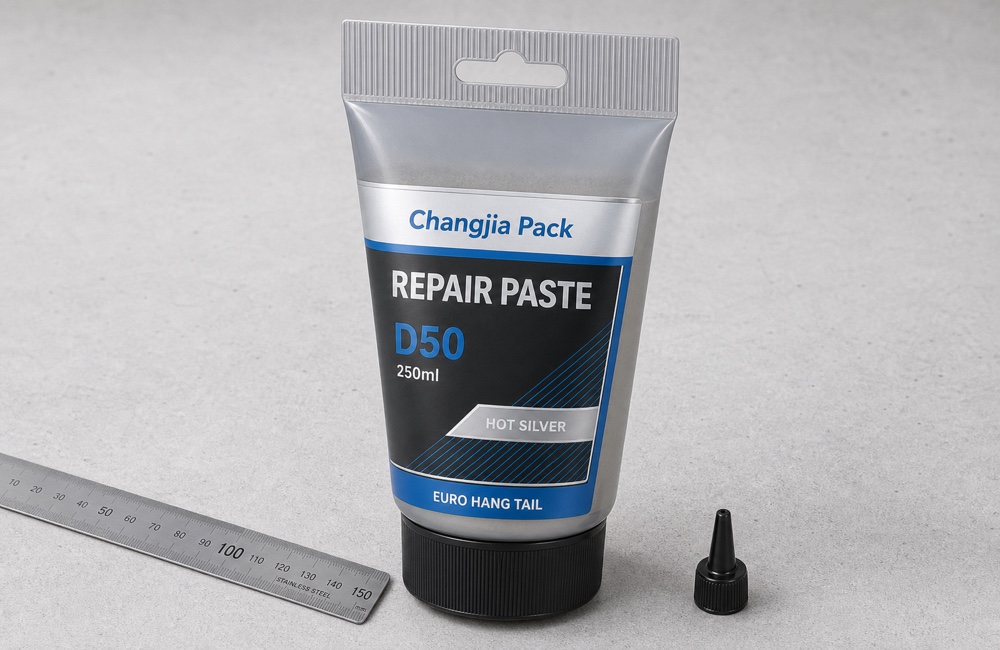 D50 250ml Smoky Repair Paste Wide Hang Tail Euro Industrial Tube