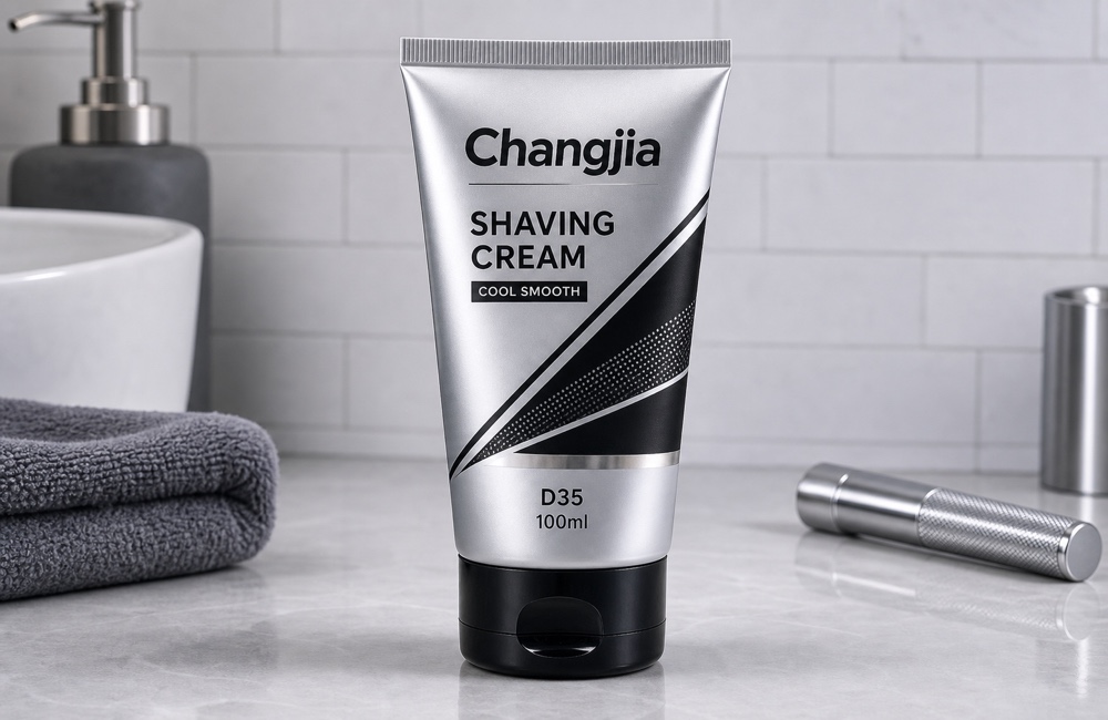 D35 100ml Shaving Cream Silver Black Personal Care Tube