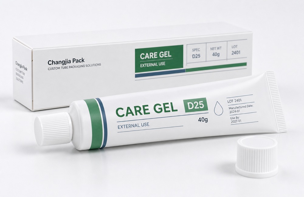 D25 40g Green Label Care Gel Manufacturer Mark Pharmaceutical Tube
