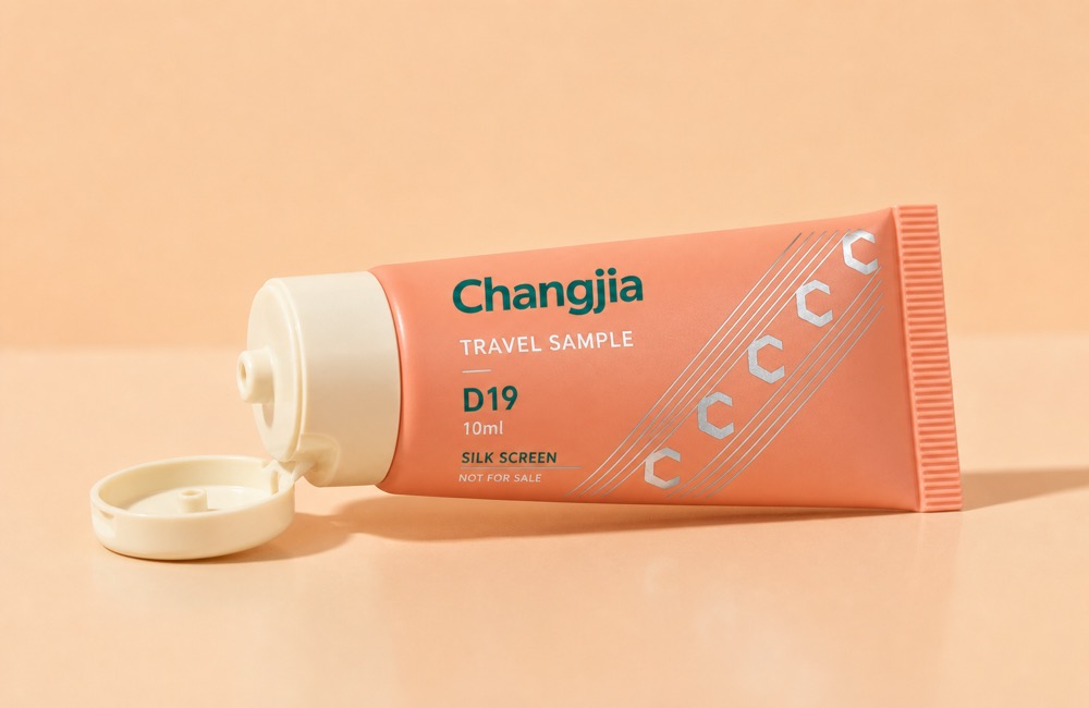D19 10ml Travel Sample Silk Screen Sample Tube